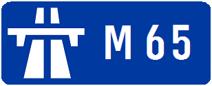 Image:UK motorway M65.PNG