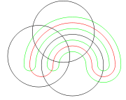 Venn's construction with n = 5