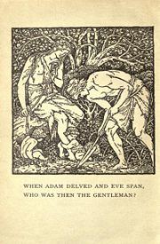 Title page to William Morris' A Dream of John Ball (1888)