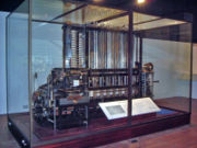 The London Science Museum's working difference engine, built from Charles Babbage's design.