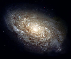 NGC 4414, a typical spiral galaxy in the constellation Coma Berenices, is about 17,000 parsecs in diameter and approximately 20 million parsecs distant. Credit:Hubble Space TelescopeNASA/ESA.