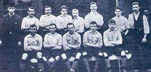 Liverpool's team during its first season, 1892&ndash;1893