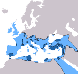Spread of Christianity to 325 AD Spread of Christianity to 600 AD