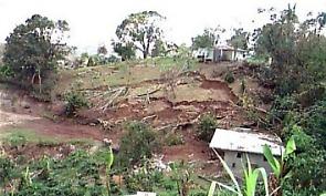 Image:Damaged Earthflow from Georges.JPG