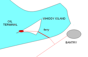 Sketch map of the Bantry area. For full chart, see