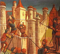 Turks laid siege to Constantinople, the capital of the Byzantine Empire, for nearly two months in 1453. Other sieges lasted much longer.