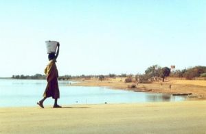 Barrage in Ouagadougou