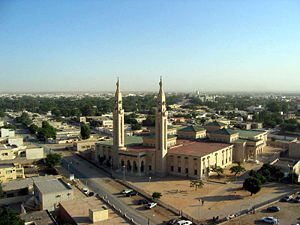 Central mosque in Nouakchott Mauritania, 2006