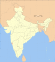 Thumbnail map of India with Goa highlighted