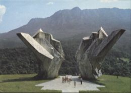 Monument commemorating the Battle of Sutjeska in eastern Bosnia and Herzegovina.