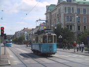 Sp&aring;rvagen &ndash; Gothenburg's popular tram system covers most of the city (the one shown here is a vintage tram popular with visitors).