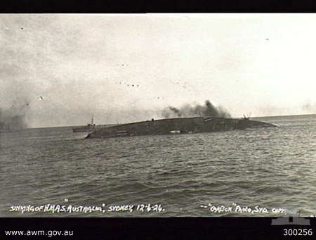 Image:HMAS Sydney sinking.jpg