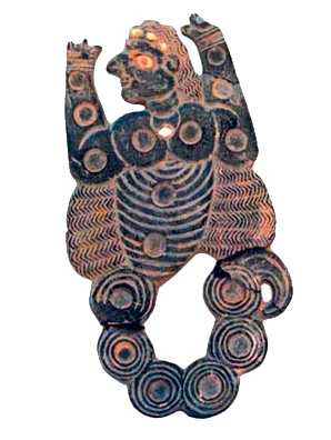 Another game board found in the Jiroft civilization.