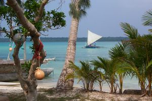 Baie de Saint-Joseph à l'Île des Pins