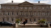Leinster House18th century ducal palace now the seat of parliament that houses both the Dáil & Seanad.