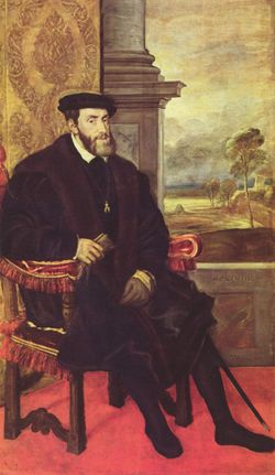 Charles V, Holy Roman Emperor, also Charles I of Spain, Austrian Habsburg ruler and one of the major figures of the Counter-Reformation.