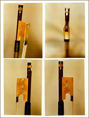 The Amber Frog bow by Keith Peck made in 1996/97 commissioned by Gennady Filimonov.