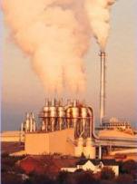 Industrial air pollution source