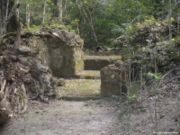 Nakbé, Mid Preclassic palace remains, Mirador Basin, Petén, Guatemala
