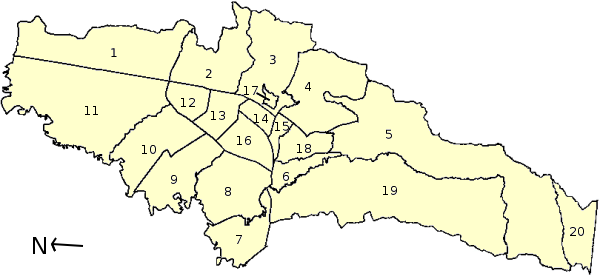 Image:Mapa administrativa Bogota.png