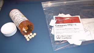Image:Clonidine pills and patch.jpg
