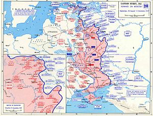 The German offensives during operation Typhoon.