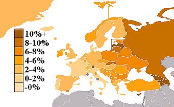 Image:Europe gdp real growth rate - 2007.PNG