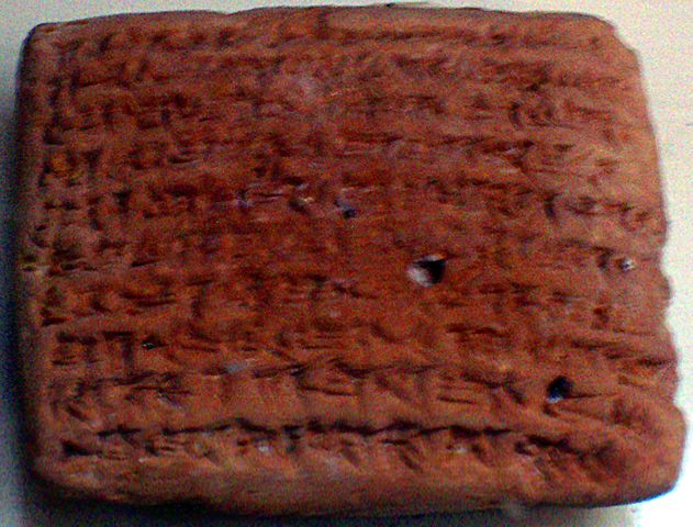 Image:SumerianClayTablet,palm-sized422BCE.jpg