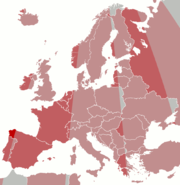 Difference between sun time and clock time during daylight saving time: 0h ± 30m 1h ± 30m ahead 2h ± 30m ahead 3h ± 30m ahead