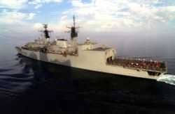 HMS Coventry was one of two frigates sold to Romania. The terms of the sale have been controversial.