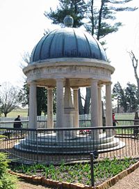 The tomb of Andrew and Rachel Jackson located at their home, The Hermitage.