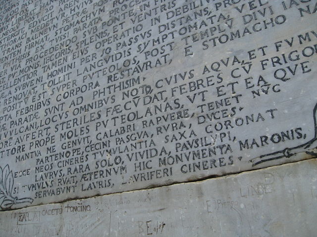 Image:Vergil tomb inscription.jpg