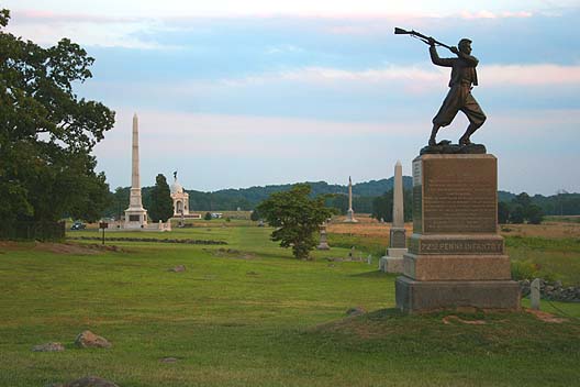 Image:High Water Mark - Cemetery Ridge, Gettysburg Battlefield.jpg