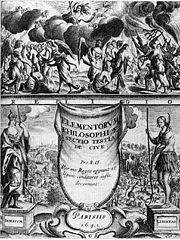 Frontispiece from De Cive (1642)