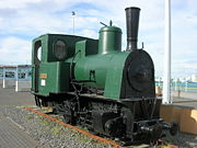 Two steam locomotives were supplied to the Reykjavík Docks railway; both are now on display in Reykjavík.