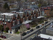 Row houses in West Philadelphia.