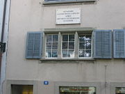 2006 photo of Lenin’s rented house in Zurich, Switzerland.
