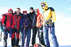 Everest Max Team on Mt Blanc